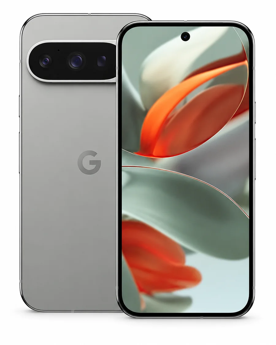 Google Pixel smartphone shown front and back for Google Pixel repair services