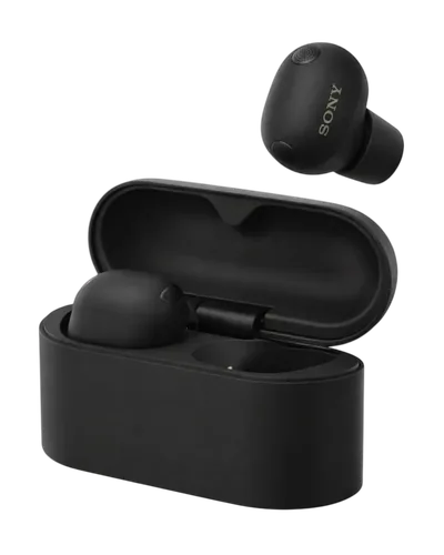 Sony earbuds repair with wireless earbuds and charging case